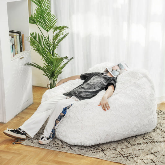 AWQM Faux Fur Classic Bean Bag