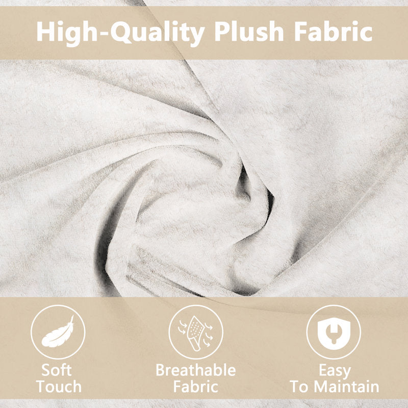 AWQM Faux Fur Classic Bean Bag