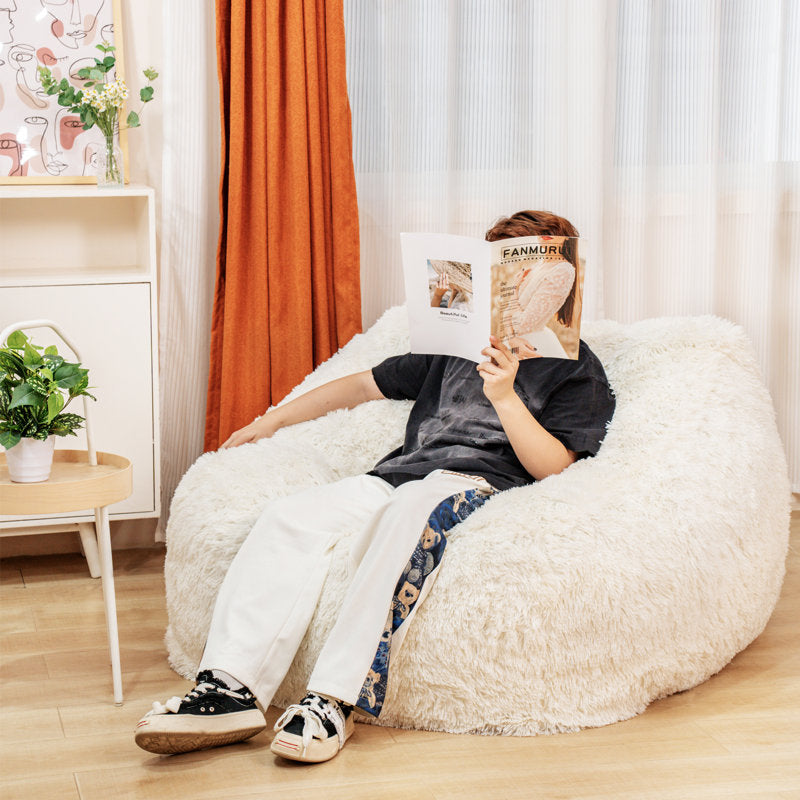 AWQM Faux Fur Classic Bean Bag