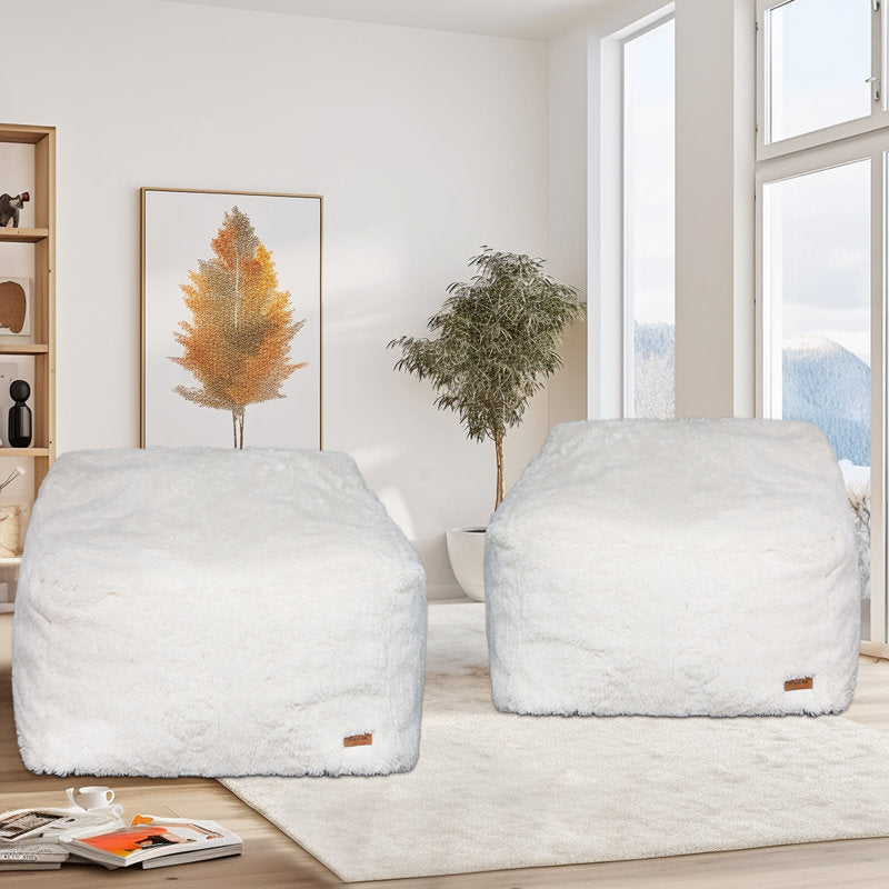 AWQM Faux Fur Classic Bean Bag