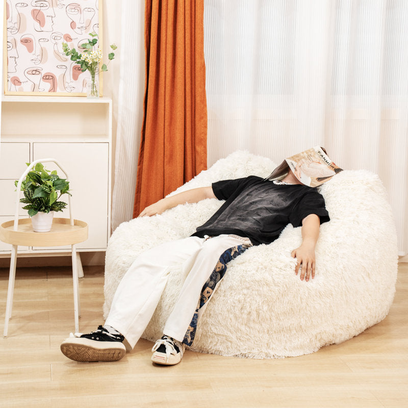 AWQM Faux Fur Classic Bean Bag