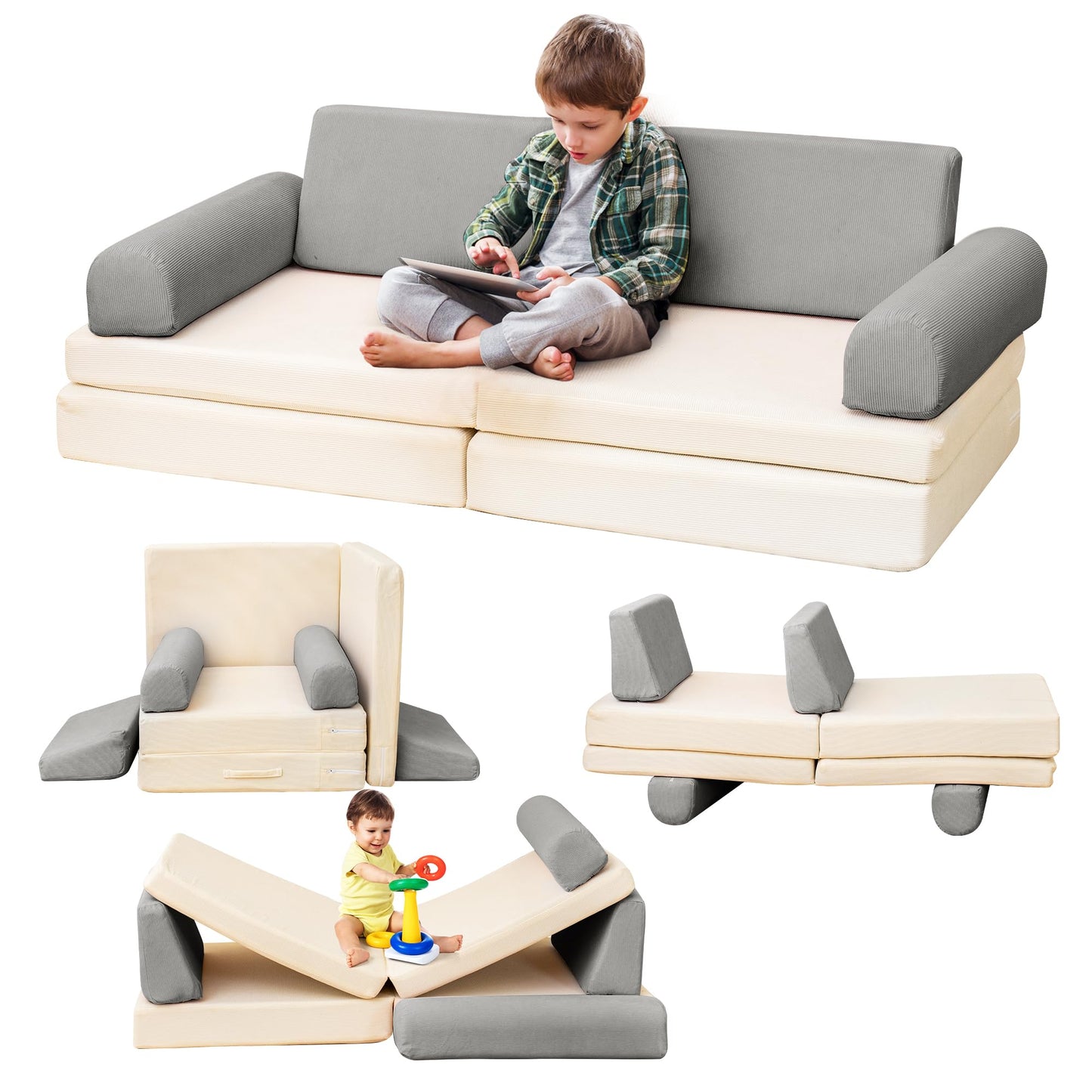 AWQM Modular children's play sofa