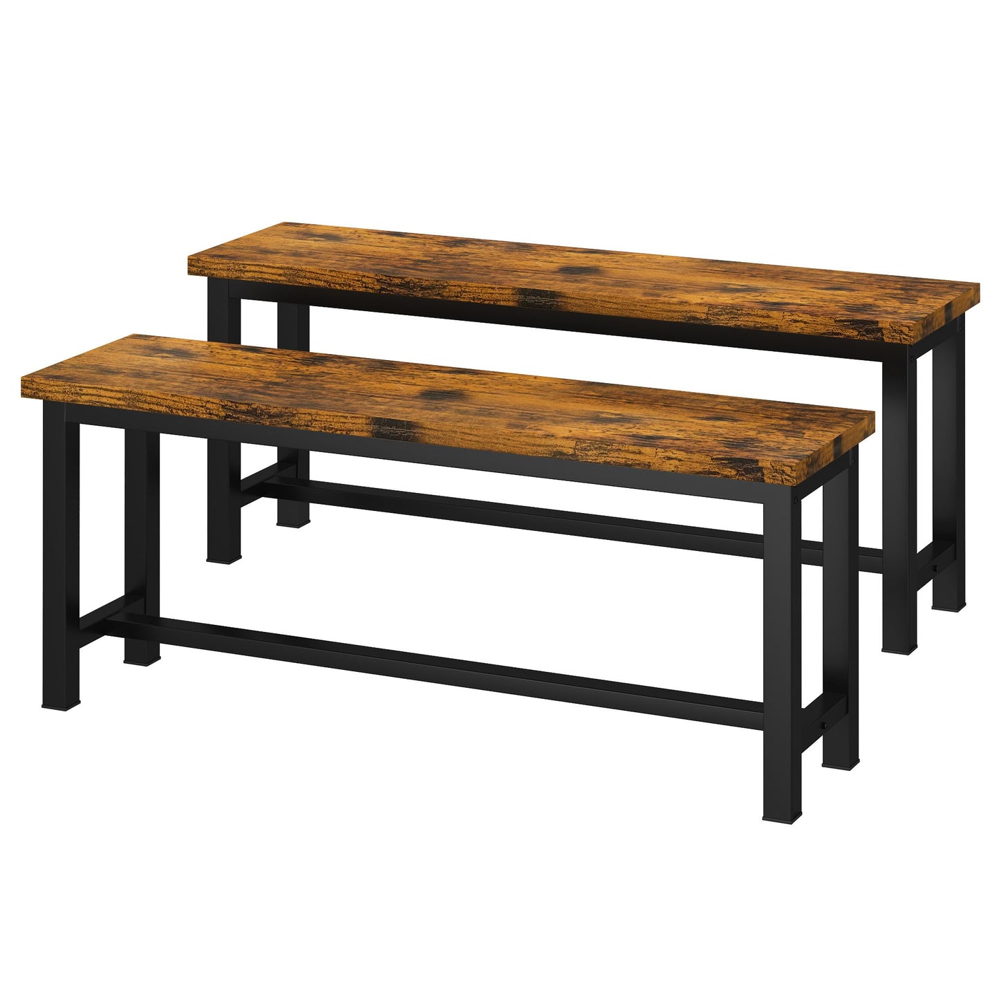 AWQM Kitchen Bench, Pair of 2 Dining Chairs
