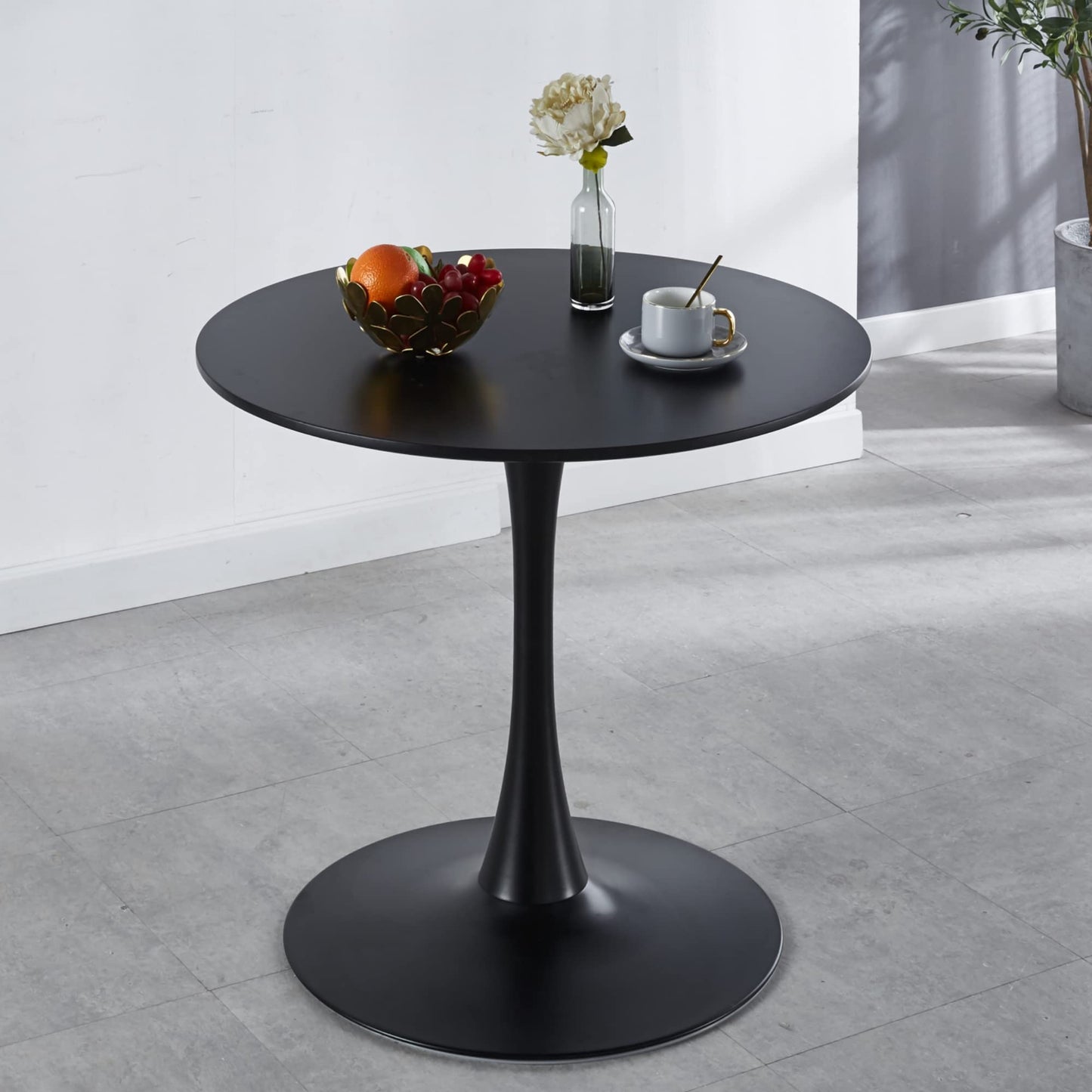AWQM 32-Inch Modern Round Dining Table, Tables for 2-4