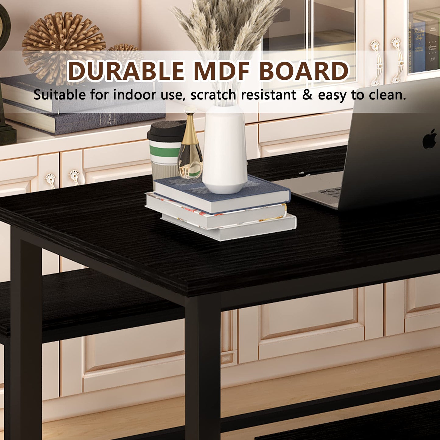 AWQM Kitchen Industrial Dining Table Set, Dining Table for 2-4