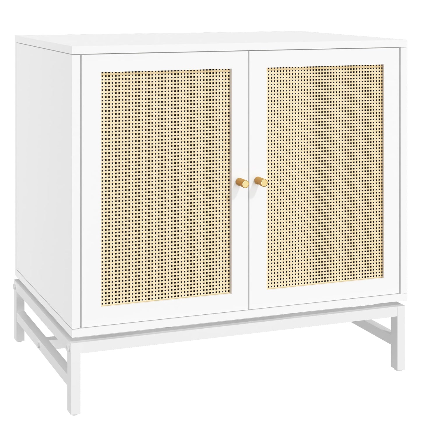 AWQM A rattan storage base cabinet, bathroom cabinet
