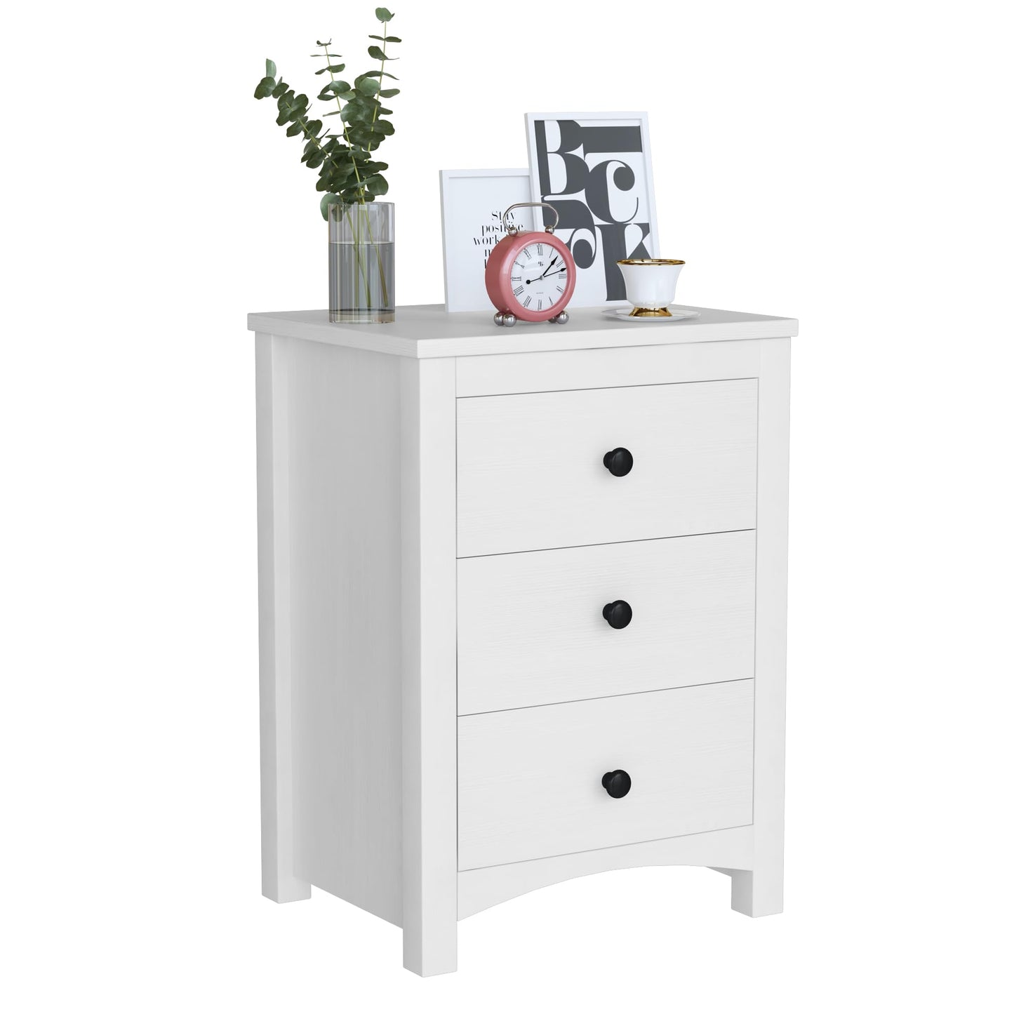 AWQM Nightstand, Bedroom Nightstand, Modern Bedside Sofa Cabinet