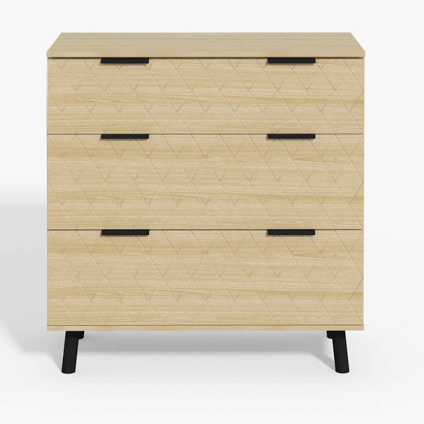 AWQM 3 Drawer Modern Dresser Large Capacity Drawers