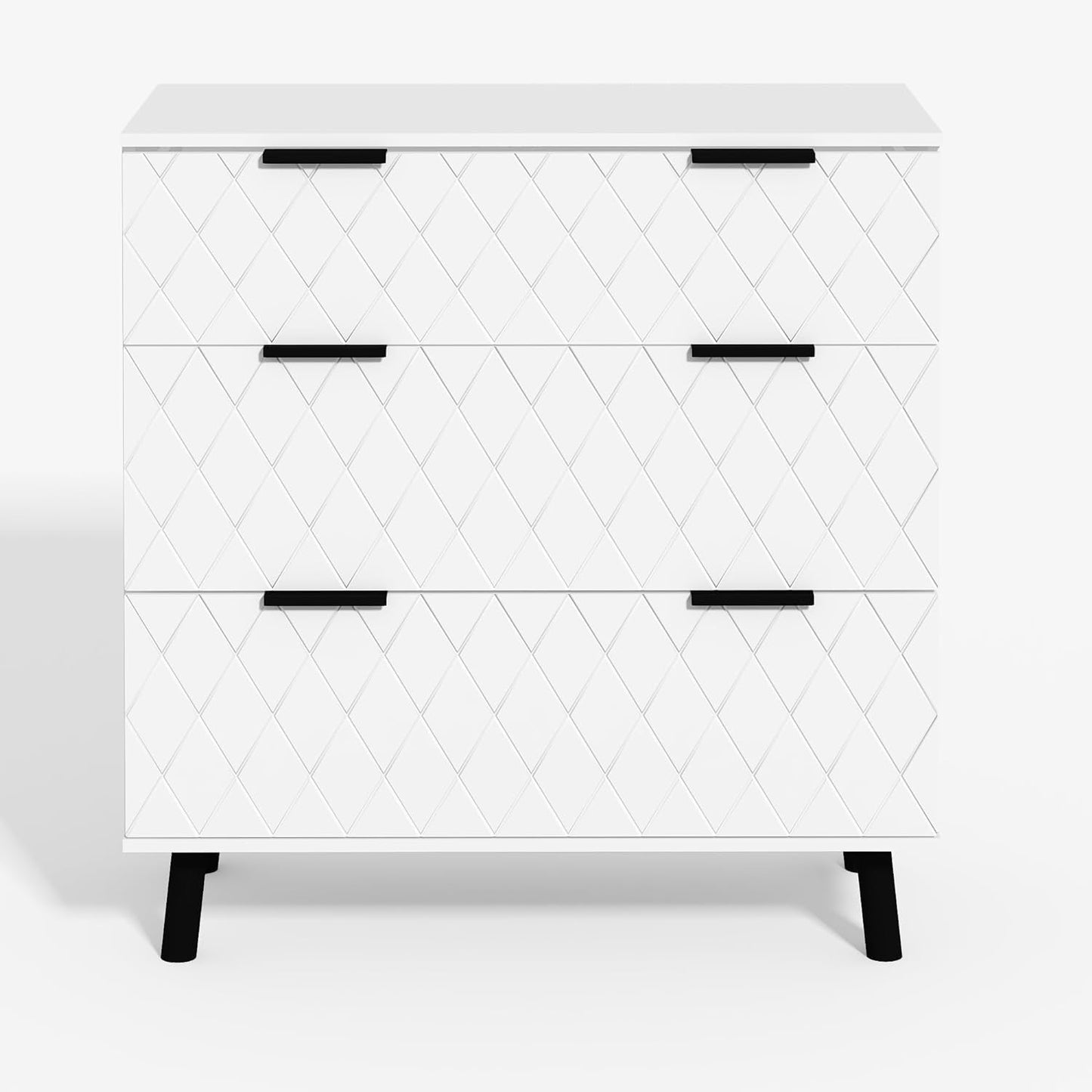 AWQM 3 Drawer Modern Dresser Large Capacity Drawers