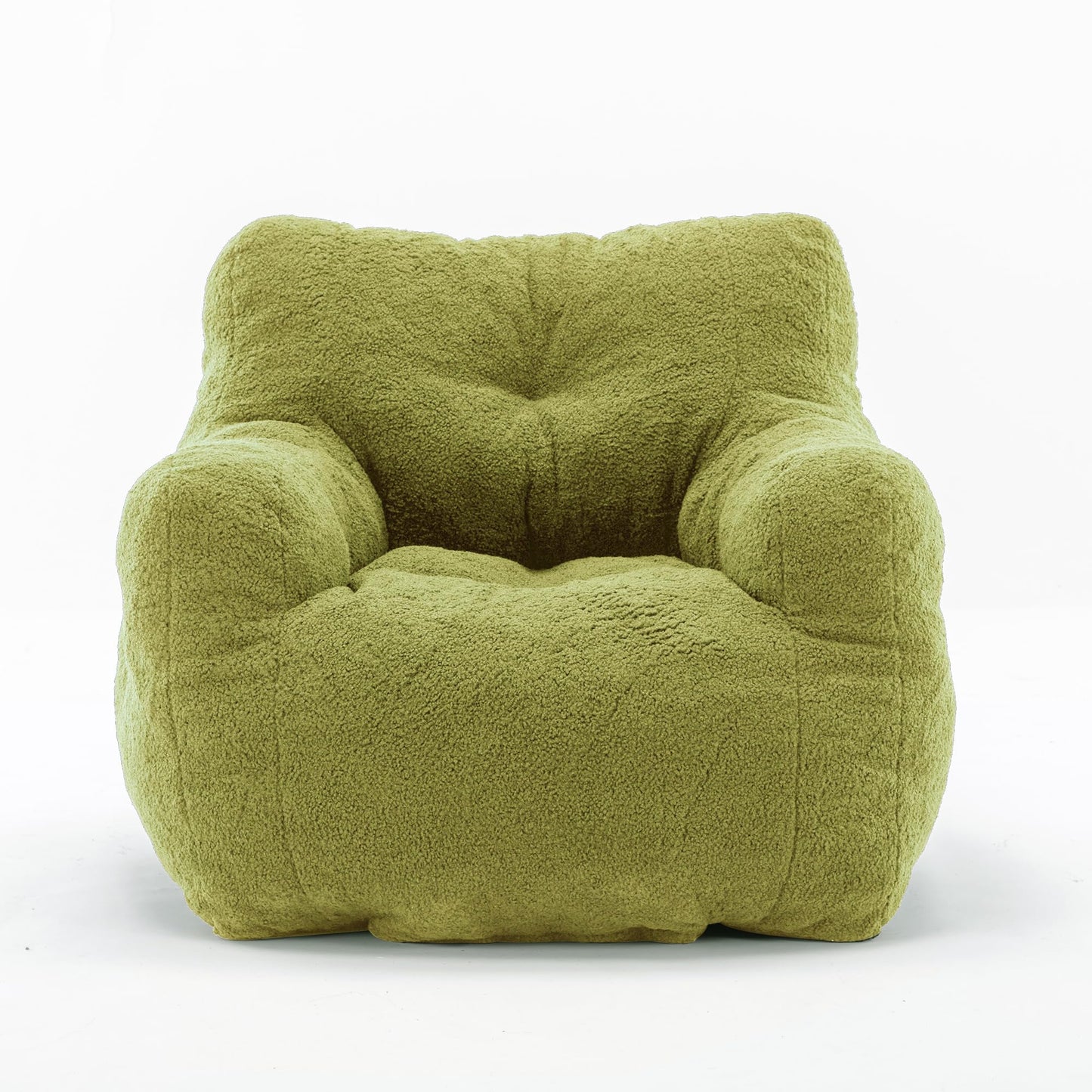 AWQM Bean Bag Chair, Tufted Soft Padded Bean Bag Chair, Lazy Susans