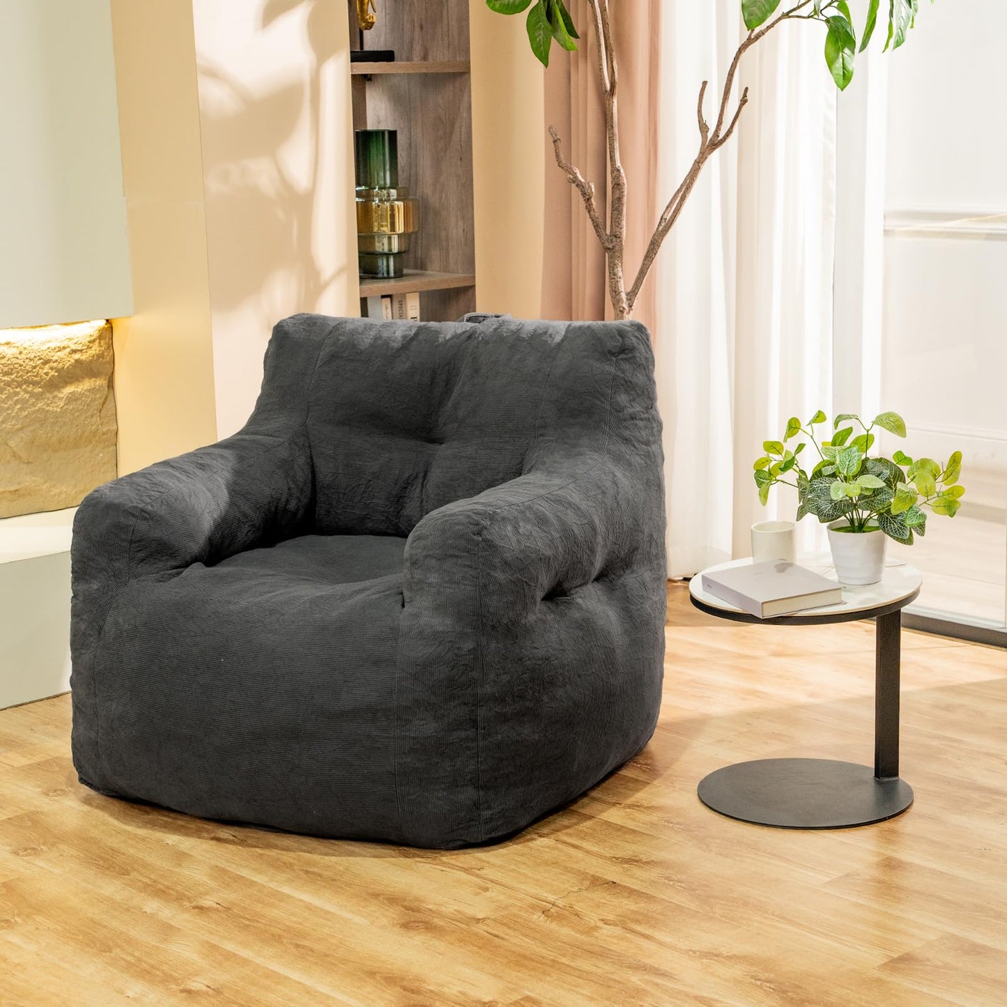 AWQM Bean Bag Chair, Lazy Boy Sofa for Gaming