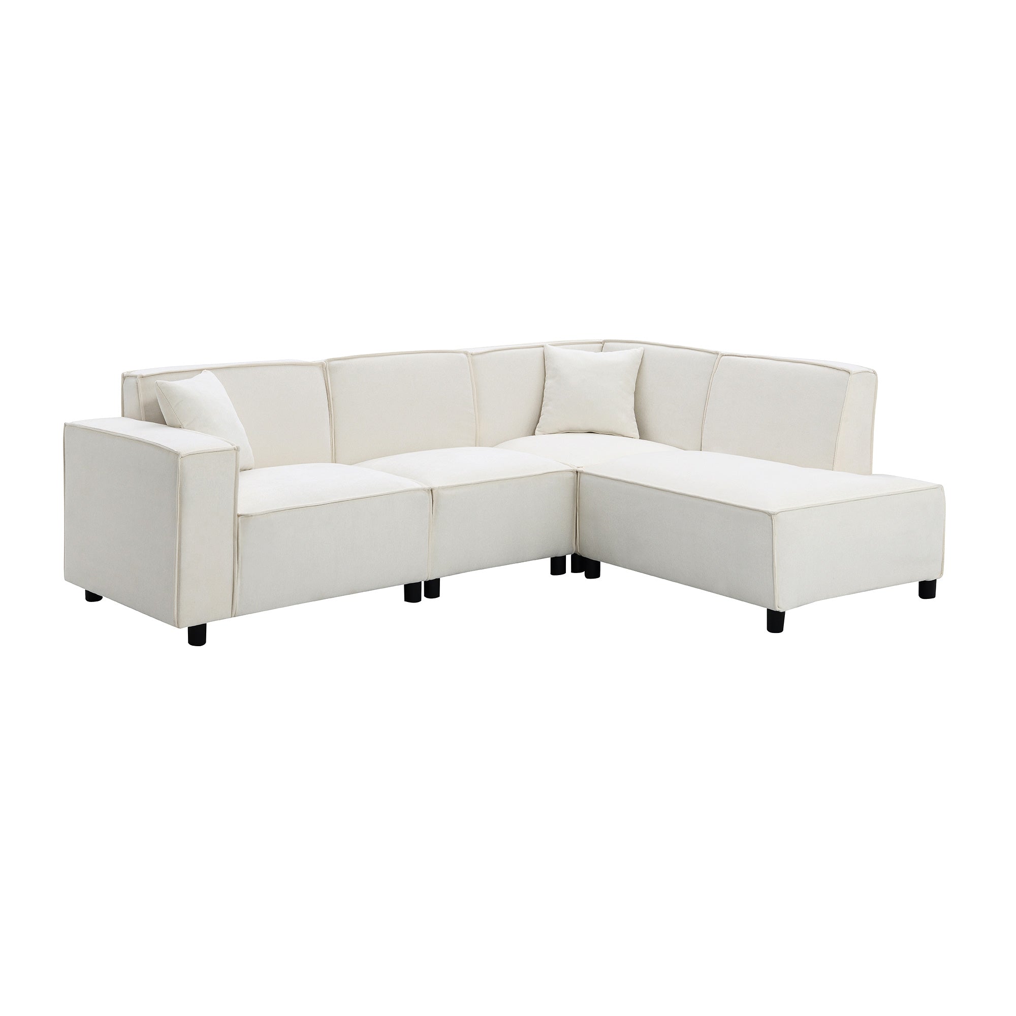 Modern Minimalist Style Sectional Sofa