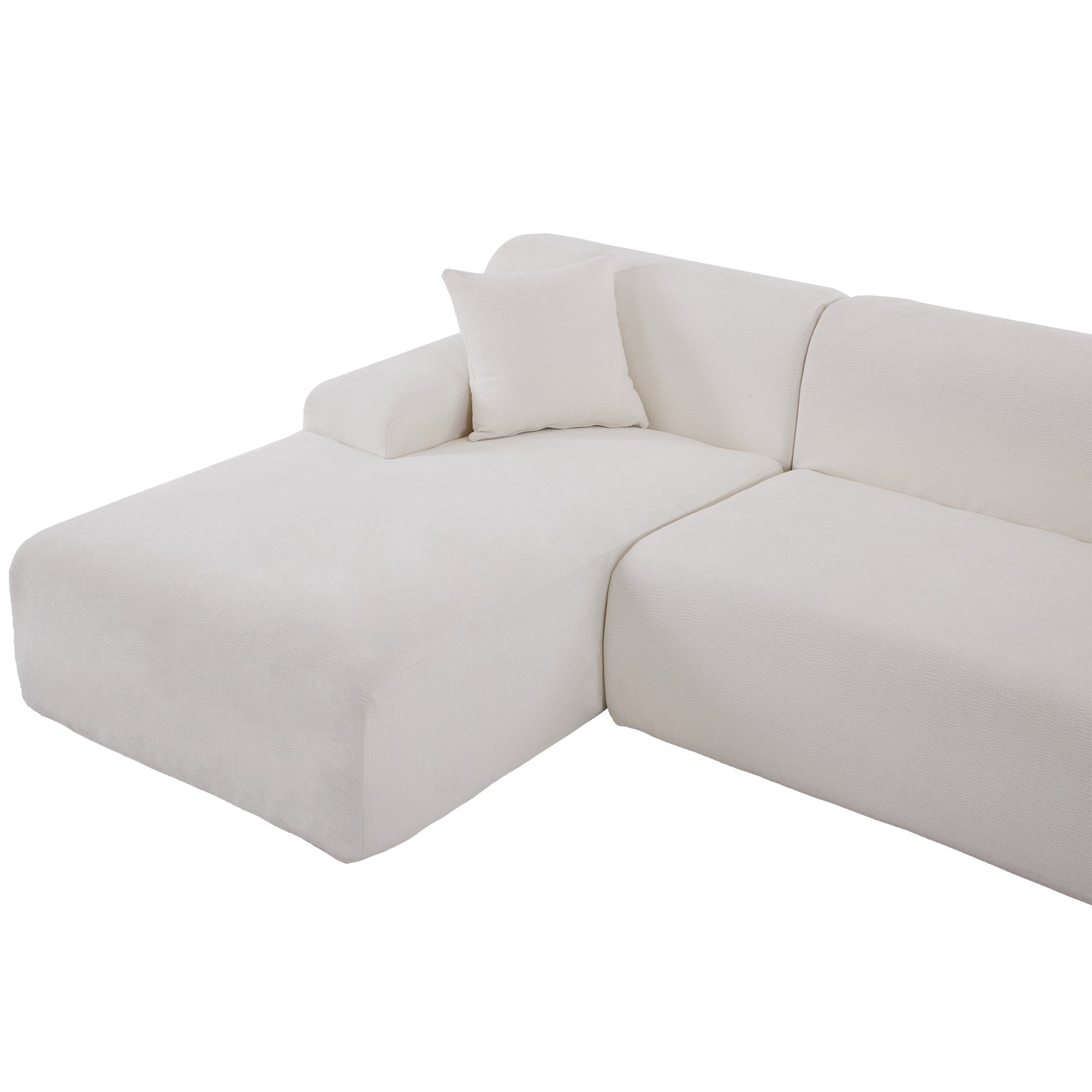 Modern Large L-Shape Modular Sectional Sofa