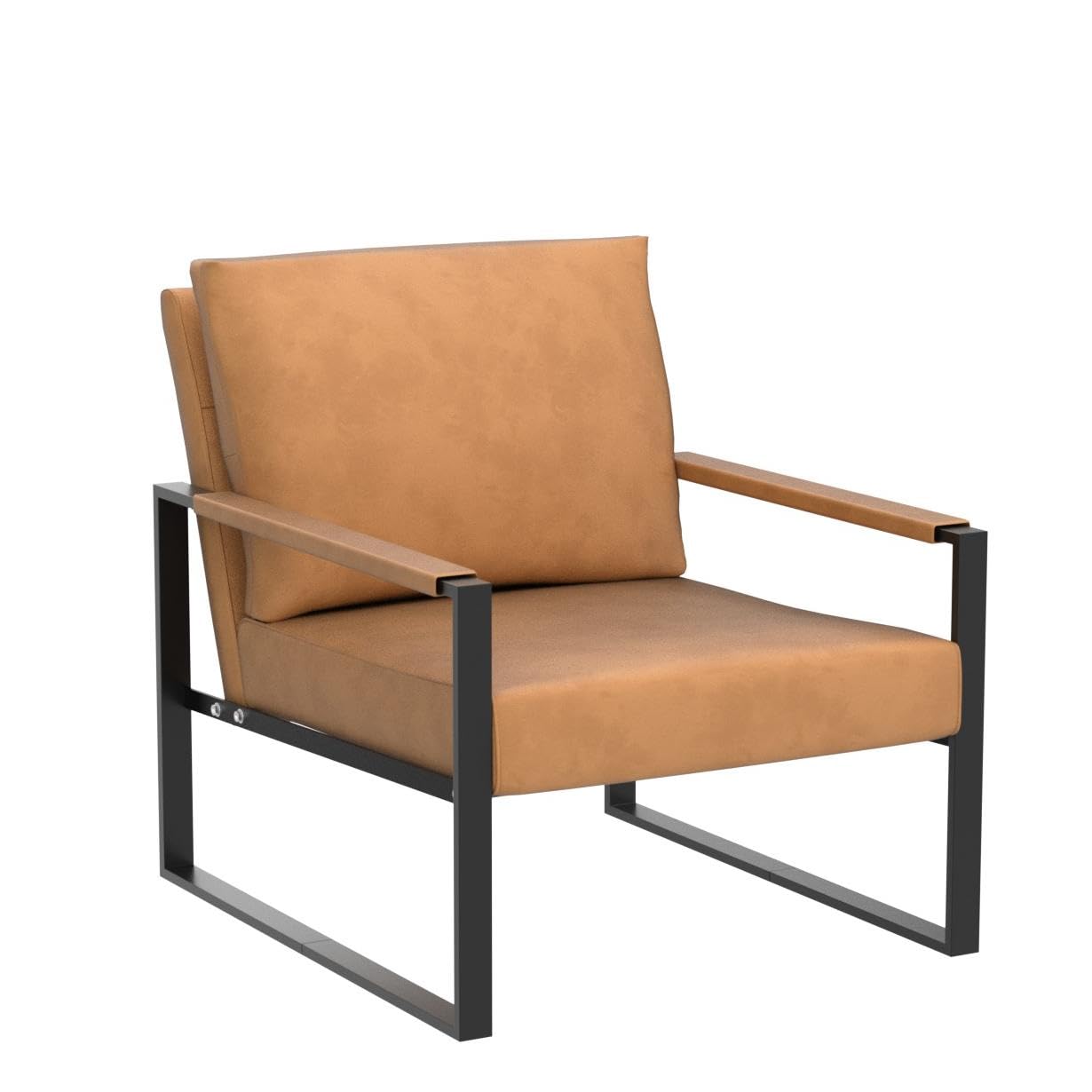 AWQM Modern PU Leather Armchair