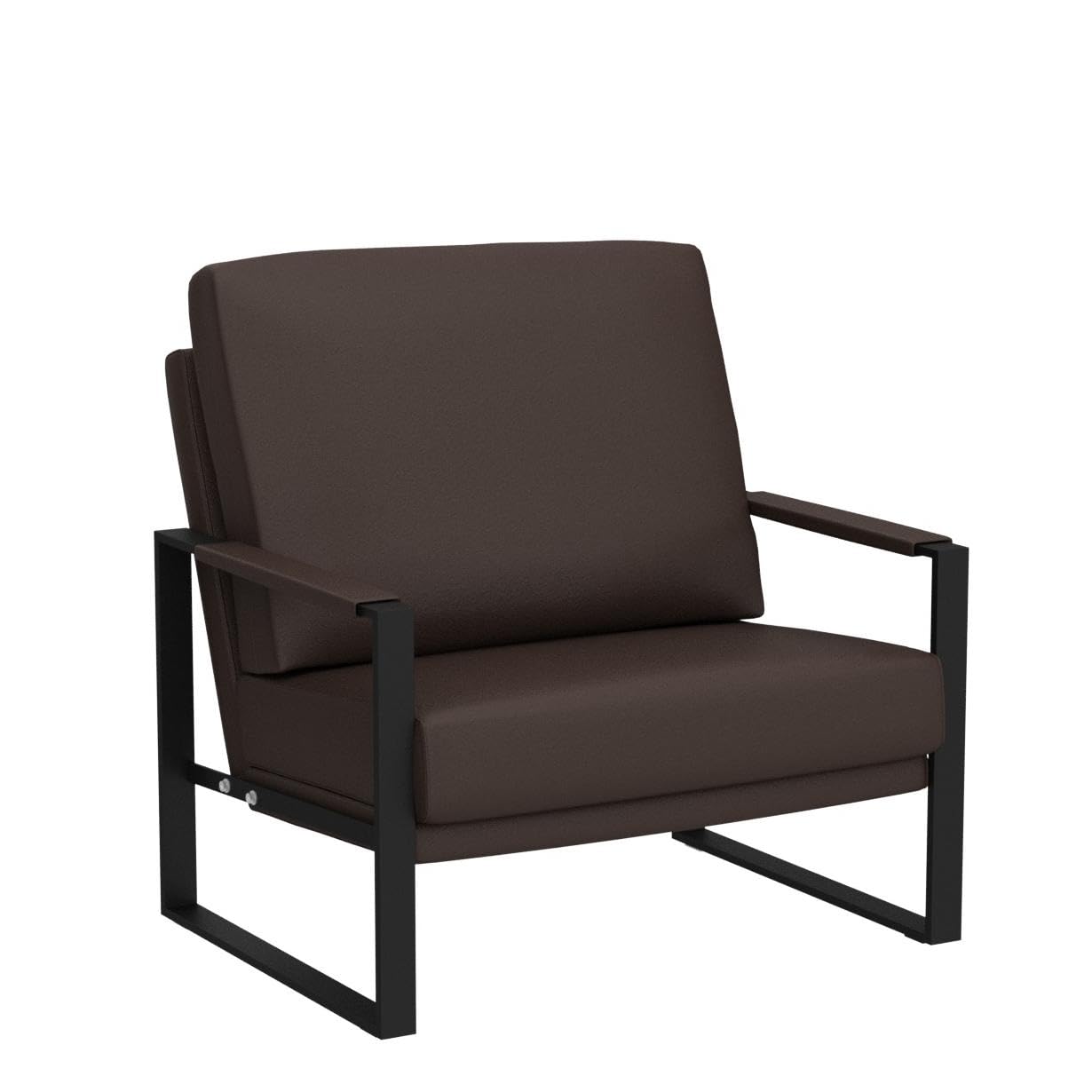 AWQM Modern PU Leather Armchair