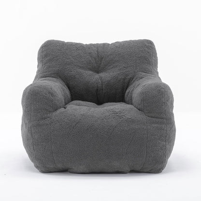 AWQM Bean Bag Chair, Tufted Soft Padded Bean Bag Chair, Lazy Susans