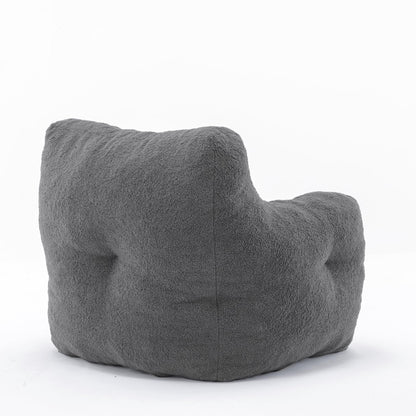 AWQM Bean Bag Chair, Tufted Soft Padded Bean Bag Chair, Lazy Susans